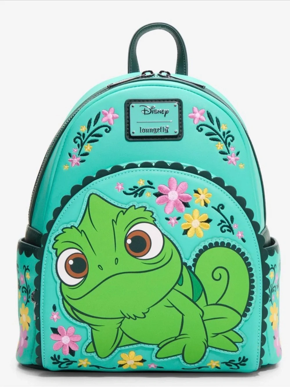 Loungefly Disney Tangled Pascal Floral Mini Backpack - BoxLunch Exclusive